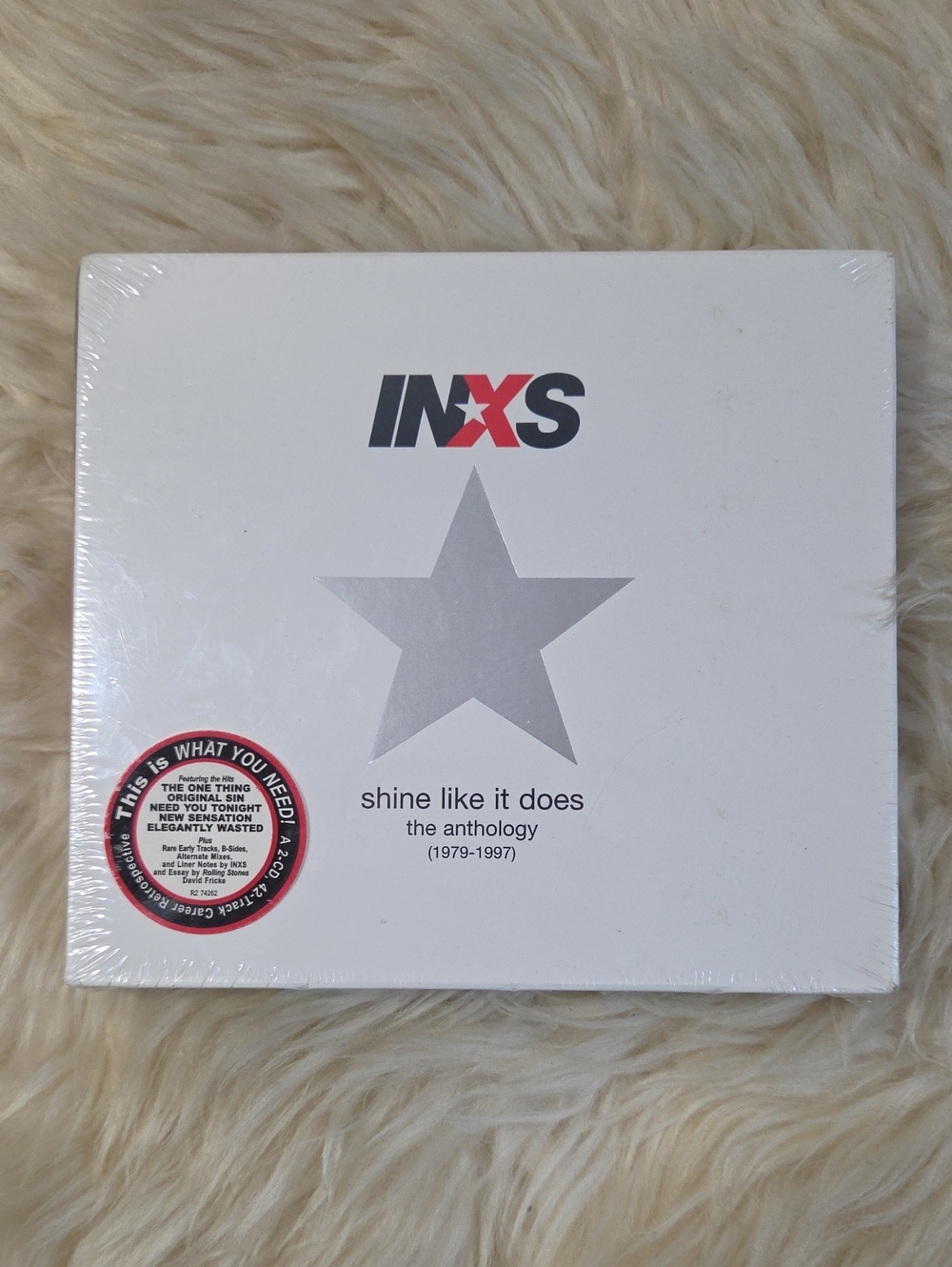 INXS Shine Like It Does Anthology 1979-1997 2 CD Box Set NEW Factory Sealed